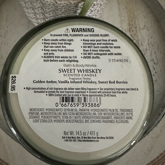 Bath & Body Works Sweet Whiskey Candle Bundle- Green - Picture 5 of 5